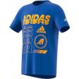 adidas Performance Breathe Trainingsshirt Kinder blau orange, 128 For Cheap