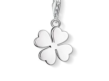 Thomas Sabo Damen Charm-Anhänger Kleeblatt Charm Club 925 Sterling Silber 0050-001-12 Online Sale