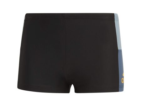 adidas Inf CB Bx Badehose für Herren, Black Azutac Tintec, 2 For Cheap