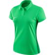 Nike Damen Dry Academy 18 Poloshirt, Light Green Spark Pine Green White, S Online