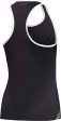 adidas Damen Tanktop Club, Black, L, DU0952 Cheap