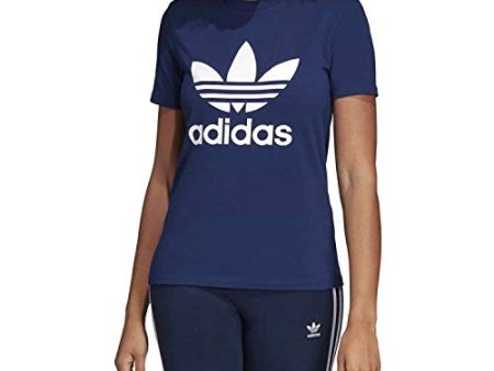 Adidas Women s Trefoil Tee Online now