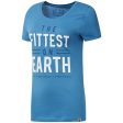 Reebok Cf Games Fittest On Earth Damen T-Shirt S Mehrfarbig (menblu) Hot on Sale