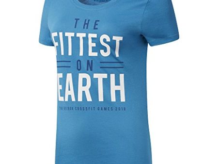 Reebok Cf Games Fittest On Earth Damen T-Shirt S Mehrfarbig (menblu) Hot on Sale