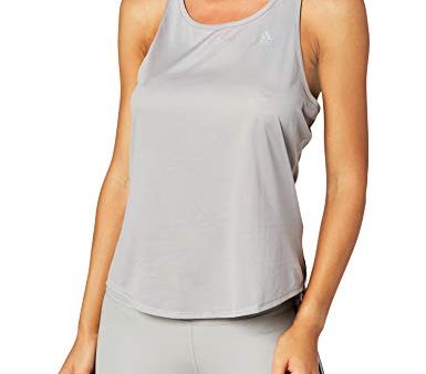 adidas Damen Run It Tank W Trägershirt, grpumg, M Fashion