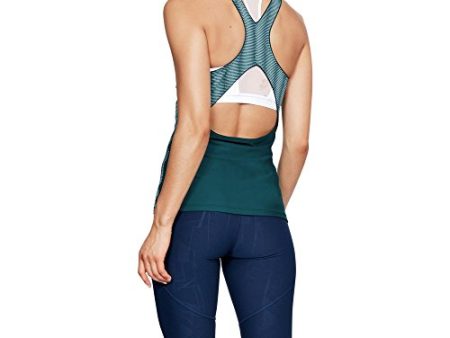 Under Armour Womens HG Armour Tank, Tourmaline Teal, Medium Supply