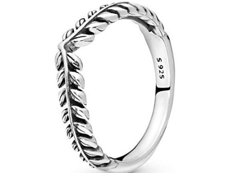 Pandora Seeds Wishbone Silver Ring on Sale