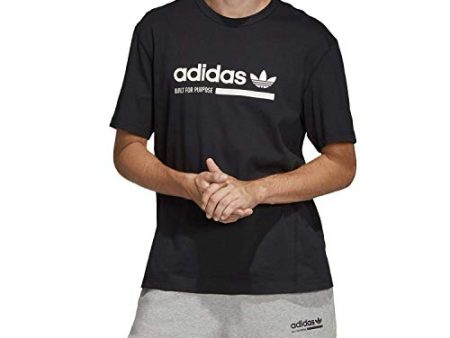 adidas Herren T-Shirt Kaval, Black, S, DV1922 For Cheap