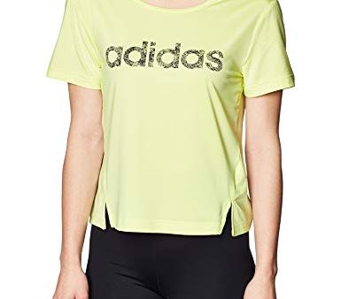 adidas Damen Wmn Shortsleeve, Yeltin Black, M Fashion