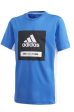 adidas Kinder Bold T-Shirt, Blue White, 104 For Discount