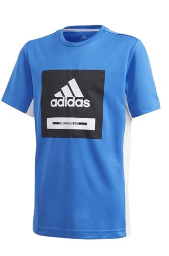 adidas Kinder Bold T-Shirt, Blue White, 104 For Discount