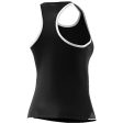 adidas Damen Tanktop Club, Black, L, DU0952 Cheap