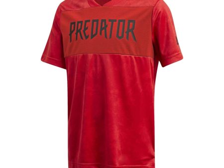 adidas Jungen JB Predator JSY T-Shirt, Rojint, 128 (7 8 años) Hot on Sale