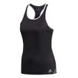 adidas Damen Tanktop Club, Black, L, DU0952 Cheap