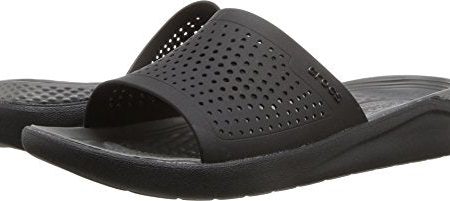 Crocs Unisex-Erwachsene Literide Slide Sandalen, Schwarz (Black Slate Grey 0dd), 38 39 EU Online Sale