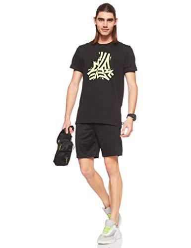 adidas Herren Tgo Grfx Logo T-Shirt, Black, XS on Sale