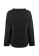 OPERA GIRL CUTOUT BOIL WOOL TOP Fashion