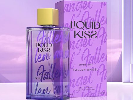 LIQUID KISS Eau De Parfum Spray for Women Floral Fruity Notes Sweet Fragrance 3.4 Ounce FALLEN ANGEL Perfumes For Cheap