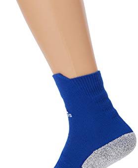 adidas Kinder Alphaskin Traxion Crew Lightweight Cushioning Socken, Bold Blue White, EU 34-36 Online Hot Sale