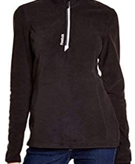 Reebok Womens Reebok Damen Langärmliges Shirt Fleece, Black, M Longsleeve Shirt Online Hot Sale