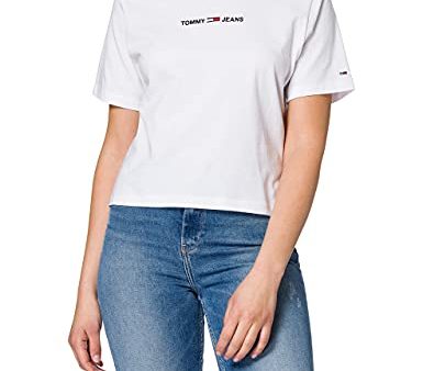 Tommy Hilfiger Women s Tjw Linear Logo Tee For Sale