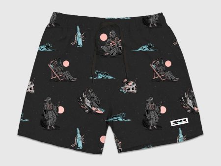 Grim Getaway Swim Short Cheap