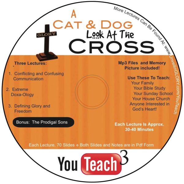 YouTeach3:  A Cat & Dog Look at the Cross (PP slides in PDF) - CD Discount