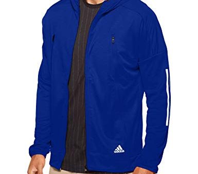 Adidas Mens Adidas Men S Id Hybrid Hooded Jacket, Blue, Small-46 Jacket Online