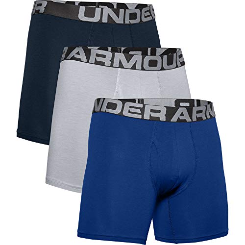 Under Armour Unisex Ua Charged Cotton 6In 3 Pack Online