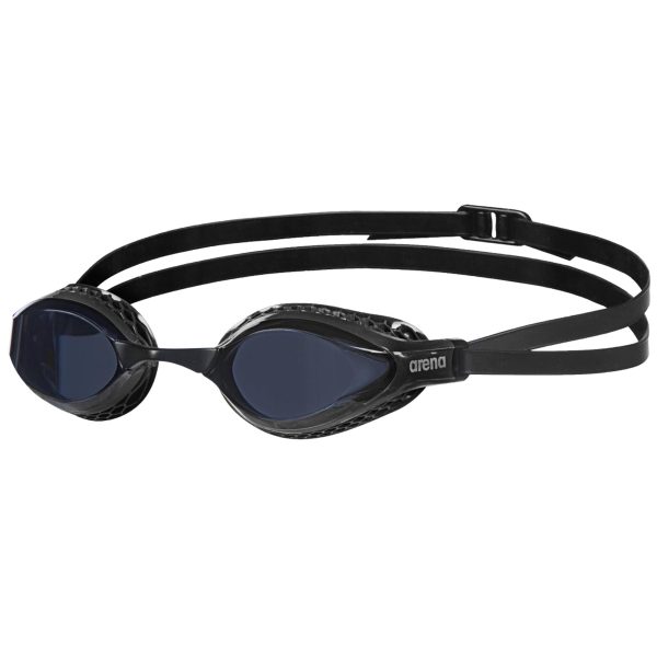 arena Air-Speed Anti-Fog Wettkampf Schwimmbrille Unisex für Erwachsene, Schwimmbrille mit breiten Gläsern, UV-Schutz, 3 austauschbare Nasenstege, Air-Seals Dichtungen Sale