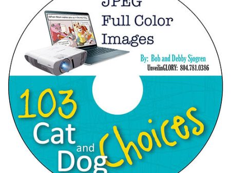 103 Cat and Dog Choices:  Color Cartoons - Download For Cheap