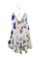 BIG FRUIT PRINT ON SILK CHIFFON SPAGHETTI STRAPS DRESS Discount