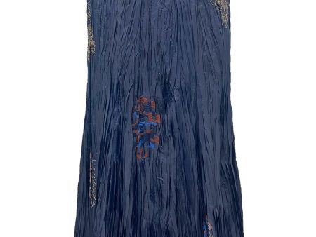 CHINESE FOO DOG EMB ON PLEATED LONG SKIRTS For Sale