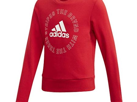 Adidas Girls G Bold Crew Girls  Sweatshirt Discount