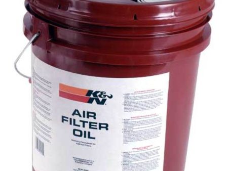 K&N 5 Gallon Air Filter Oil Supply