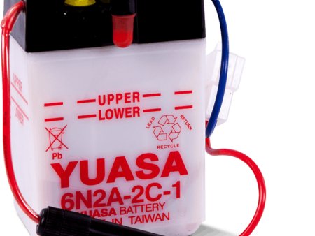 Yuasa 6N2A-2C-1 Conventional 6-Volt Battery Supply