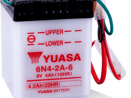 Yuasa 6N4-2A-6 Conventional 6-Volt Battery Online now