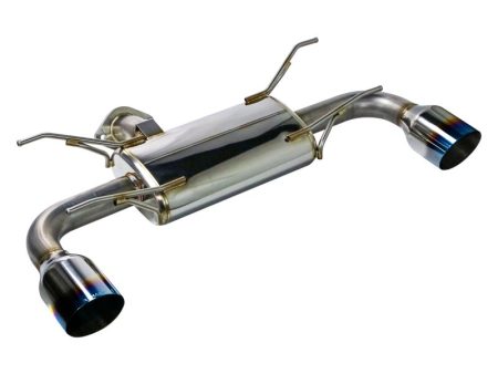 Remark 22+ Subaru BRZ Toyota GR86 Axle-Back Exhaust - Burnt Single Wall Tips Online Hot Sale