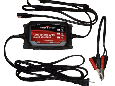 Yuasa 1.2 Amp Charger & Maintainer - 12V Online Sale