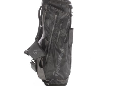 TaylorMade Flex Tech Waterproof Stand Bag - Black Grey Hot on Sale