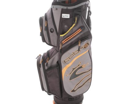 Cobra Cart Bag - Grey Orange Black on Sale