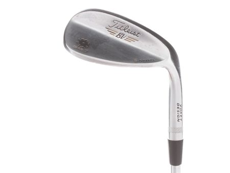 Titleist Vokey SM5 Steel Mens Right Hand Lob Wedge 58* 7 Bounce S Grind Wedge - BV Vokey Fashion