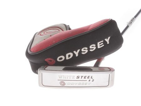 Odyssey White Steel #2 Mens Right Hand Putter 34  Blade - Super Stroke Tour 3.0 Fashion