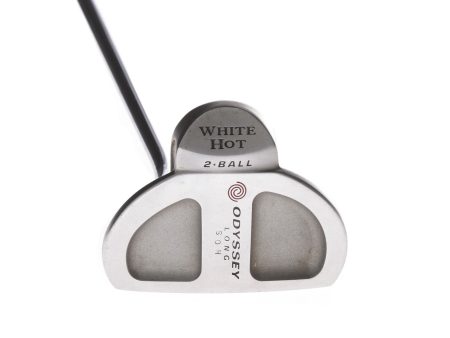 Odyssey White Hot 2-Ball Long Mens Right Hand Putter 40  Mallet - SuperStroke For Discount